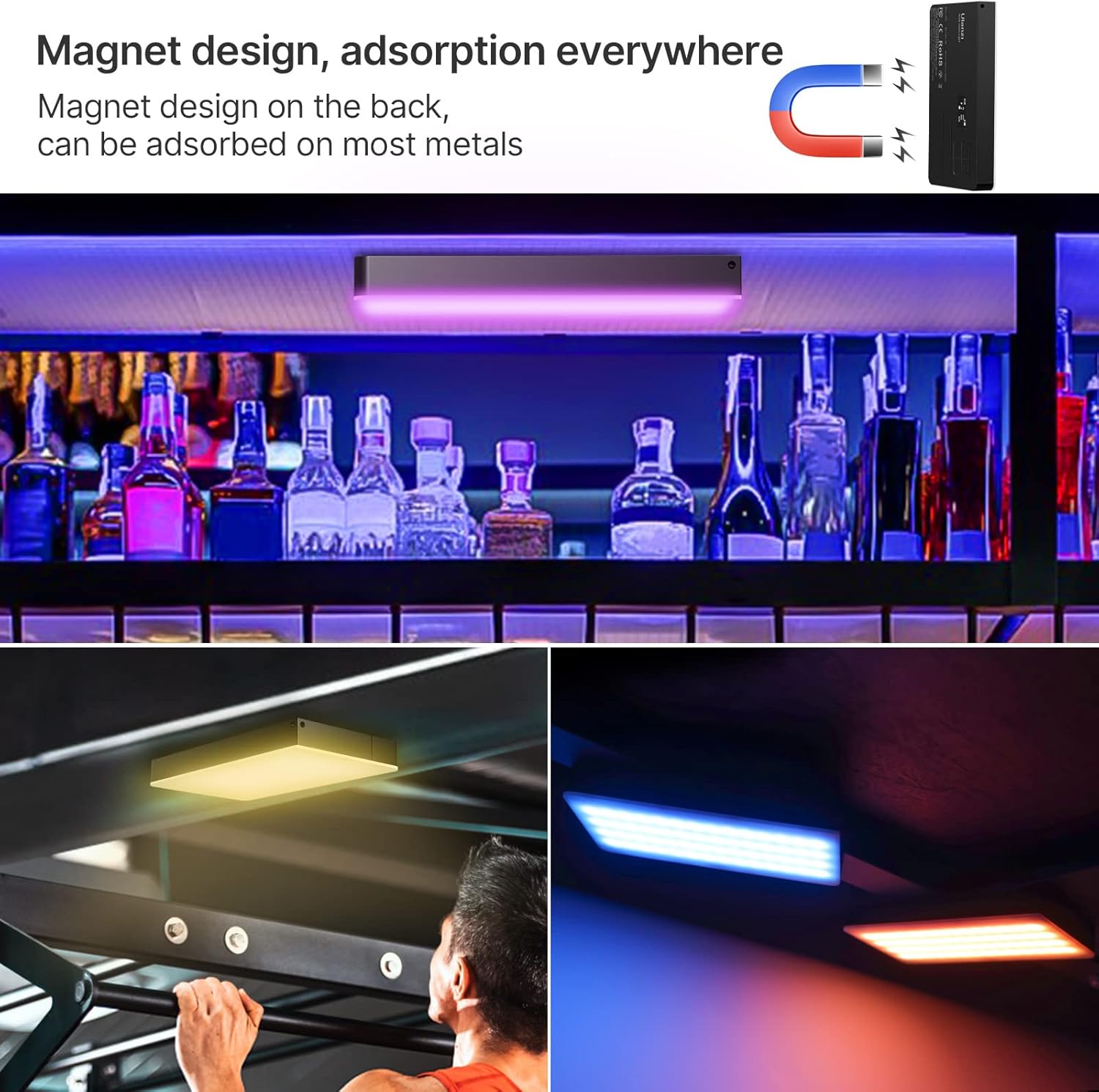 RGB Video Light, Portable RGB Camera Light with 4000mAh Battery - Image 6